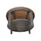 International Concepts Round Vista  Coffee Table, 37.992125984252 W, 37.992125984252 L, 20.3 in H, Wood OT45-15CR - alternate 4